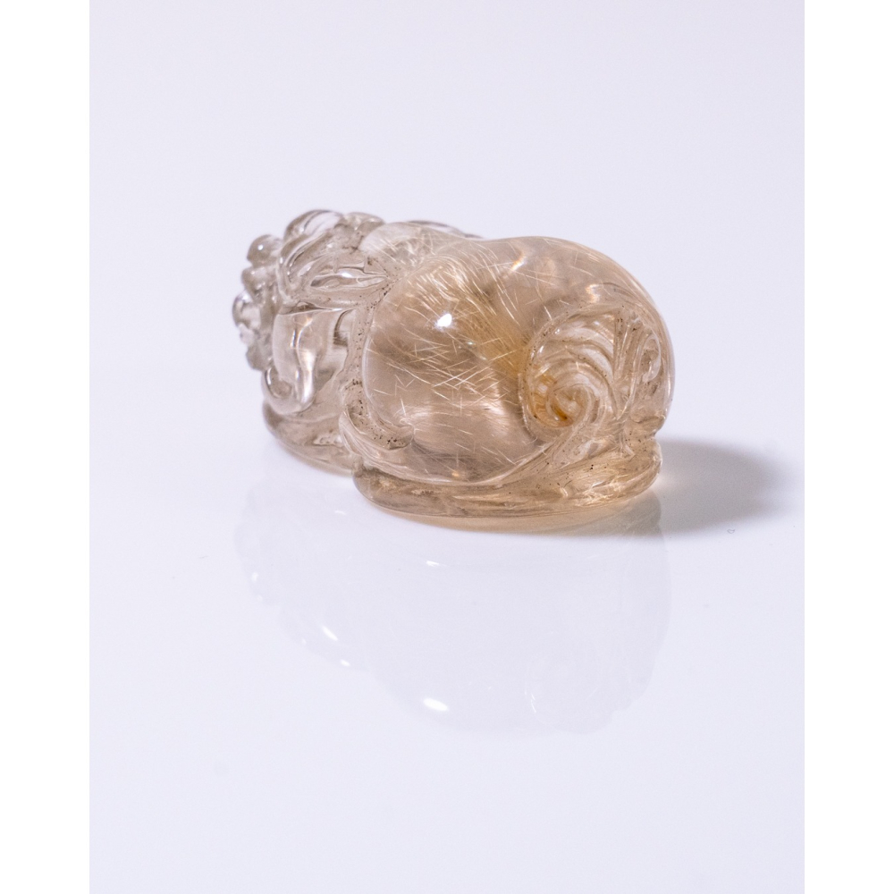 金髮晶透亮小貔貅-細節圖11