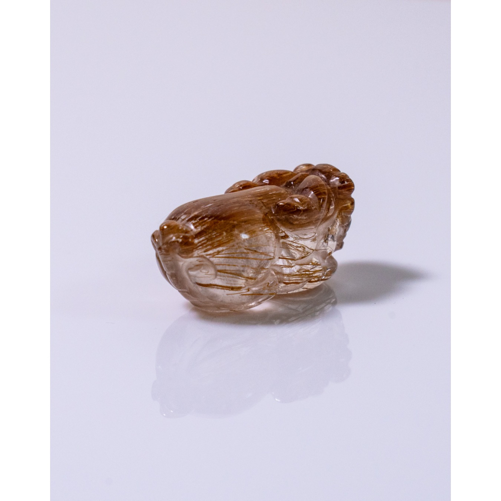 紅銅鈦小花栗鼠貔貅-細節圖8