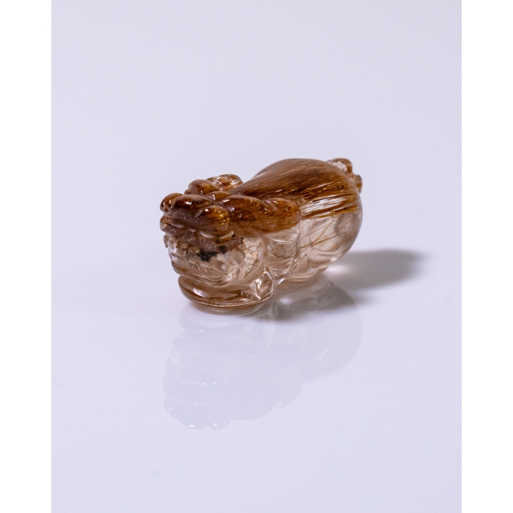 紅銅鈦小花栗鼠貔貅-細節圖9