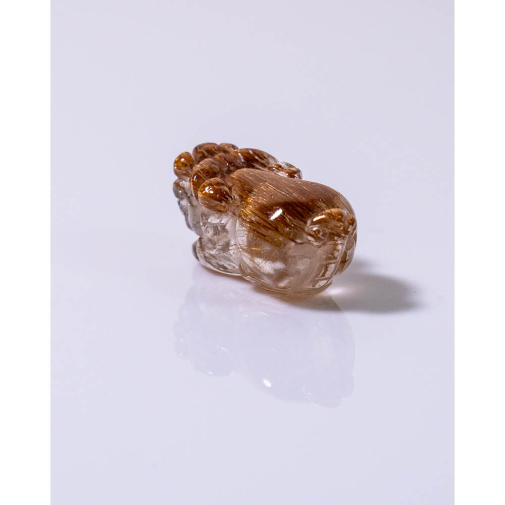 紅銅鈦小花栗鼠貔貅-細節圖11