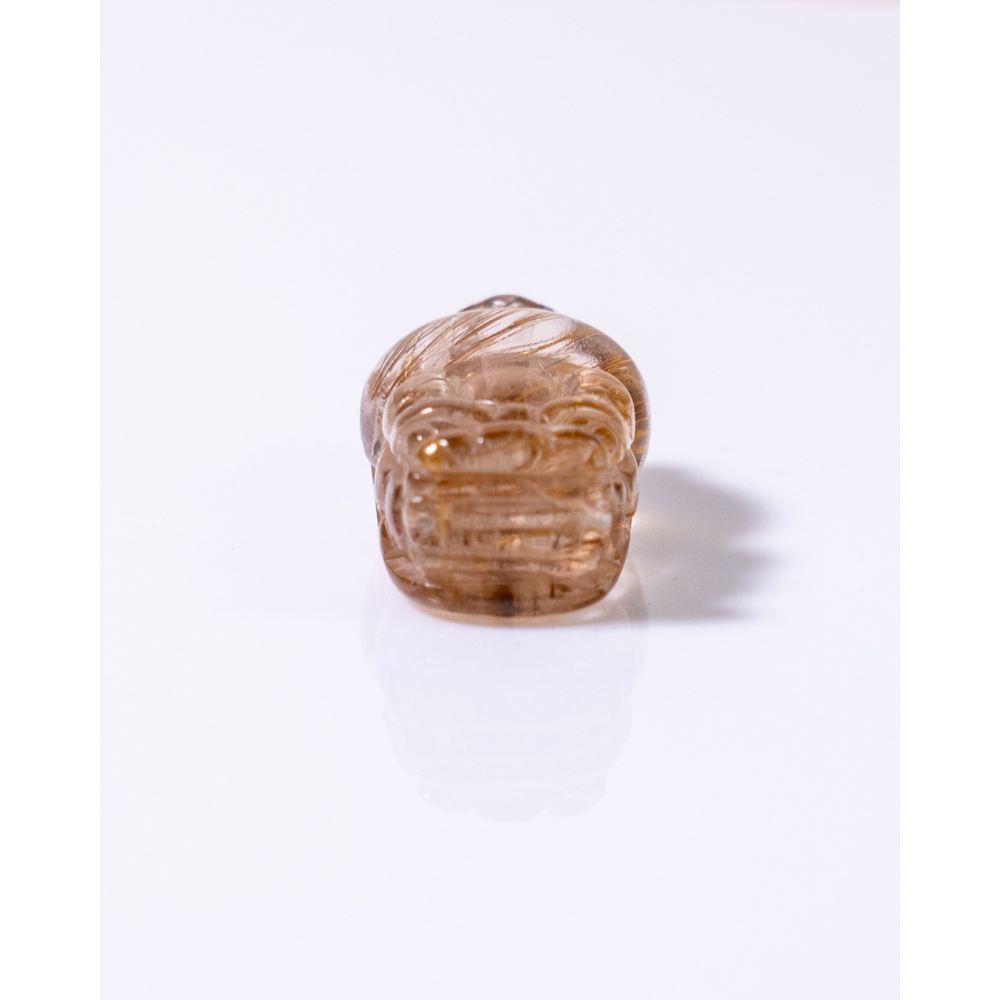 精緻迷你型奢華紅銅鈦晶貔貅-細節圖9