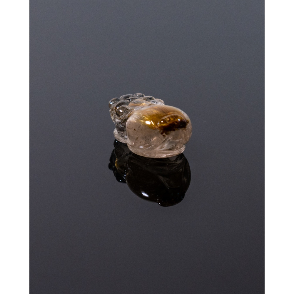 精緻迷你型奢華鈦晶貔貅-細節圖5