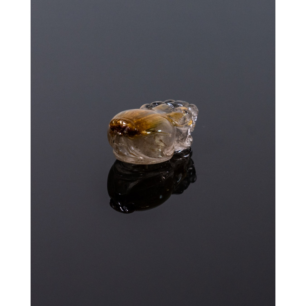 精緻迷你型奢華鈦晶貔貅-細節圖6