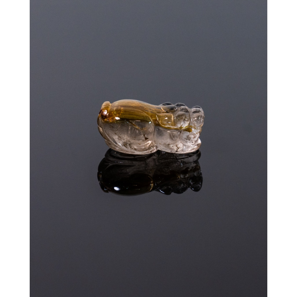 精緻迷你型奢華鈦晶貔貅-細節圖7