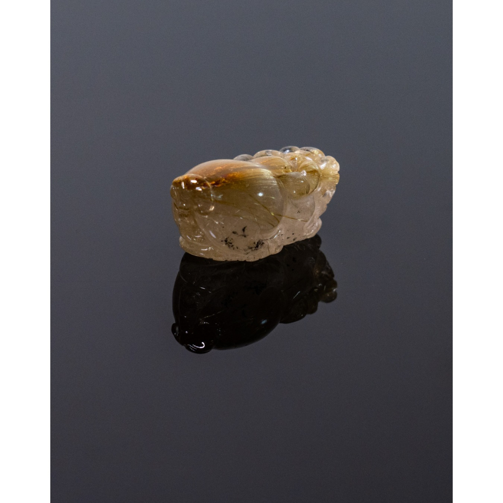 精緻迷你型奢華鈦晶貔貅-細節圖7