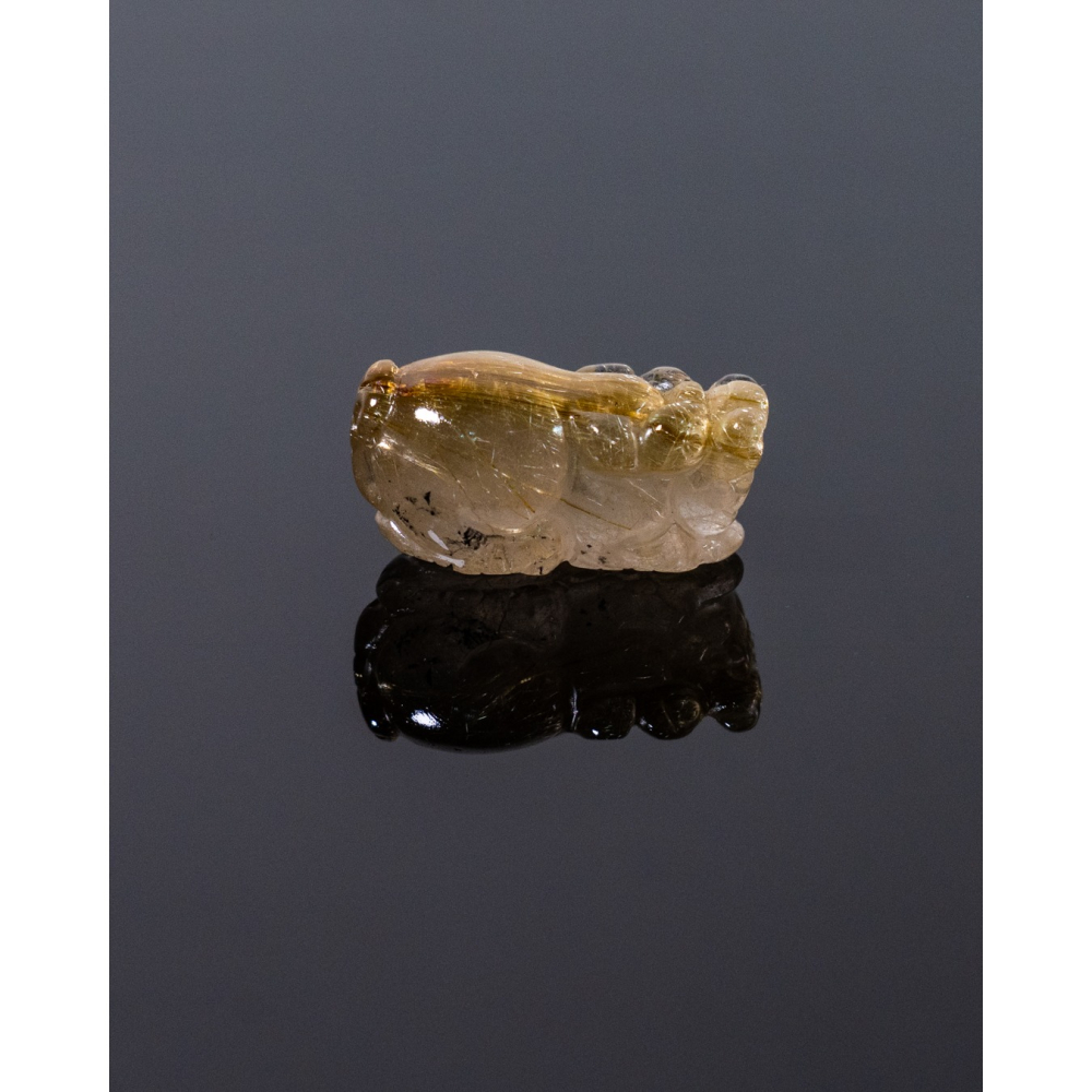 精緻迷你型奢華鈦晶貔貅-細節圖8