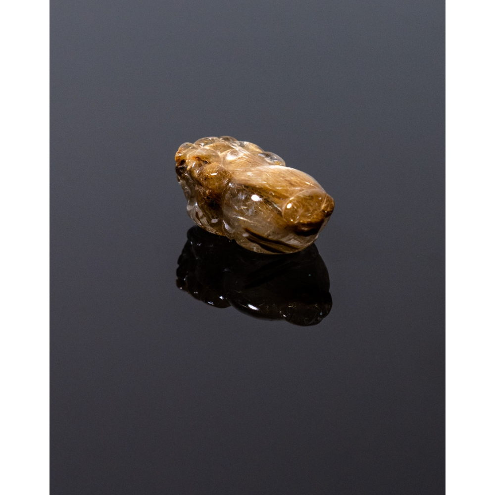 精緻迷你型奢華鈦晶貔貅-細節圖5