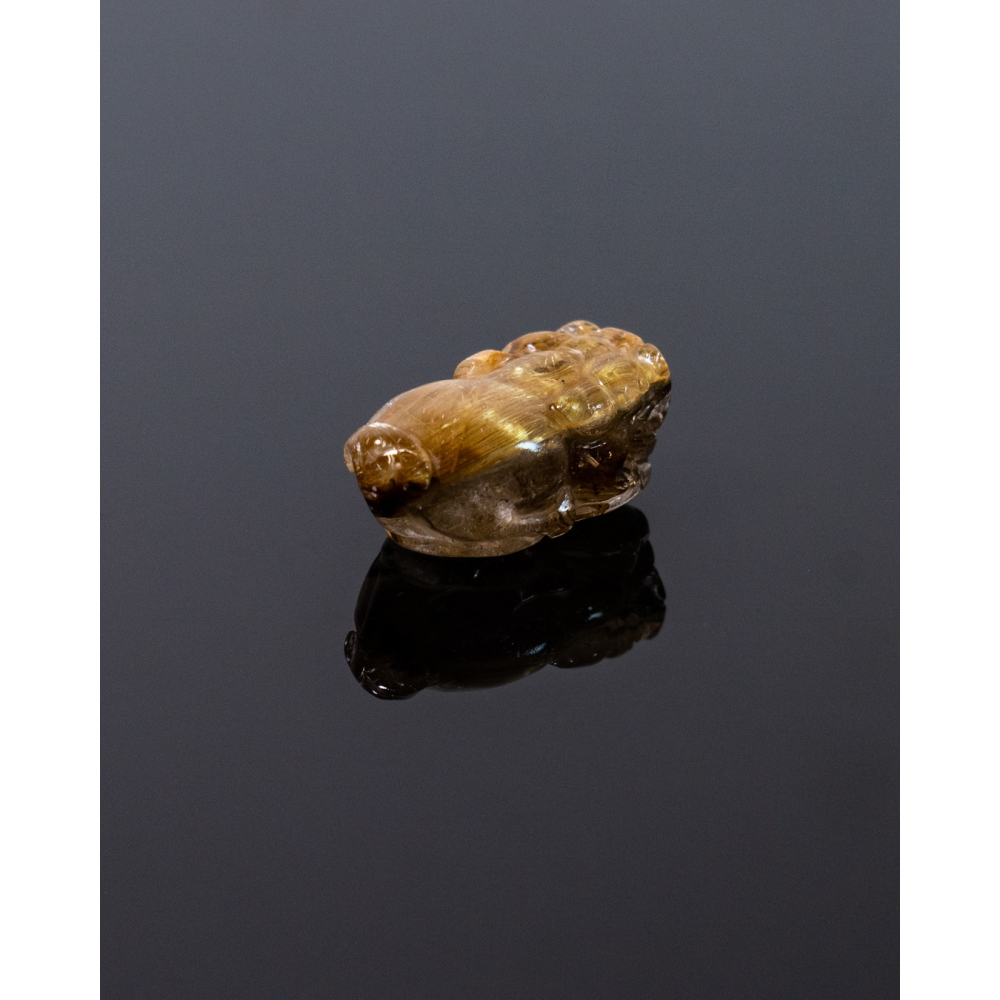 精緻迷你型奢華鈦晶貔貅-細節圖6