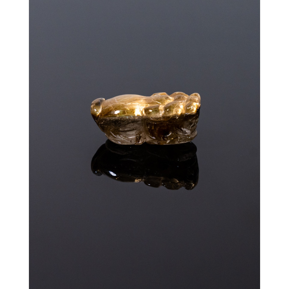 精緻迷你型奢華鈦晶貔貅-細節圖7