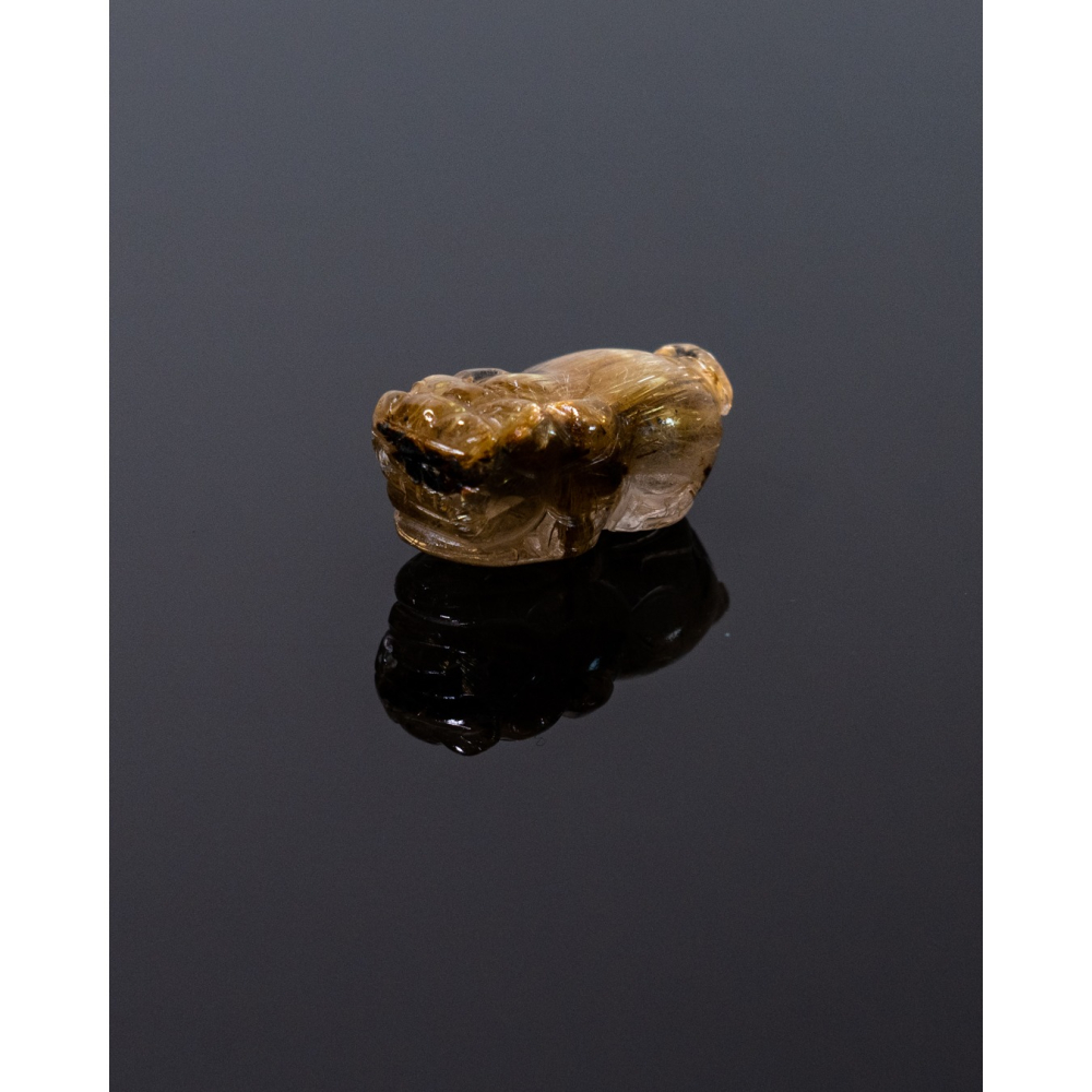 精緻迷你型奢華鈦晶貔貅-細節圖8