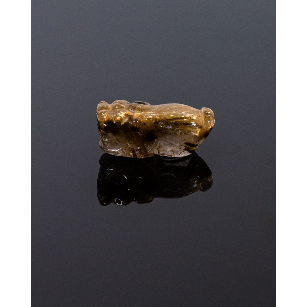 精緻迷你型奢華鈦晶貔貅-細節圖9