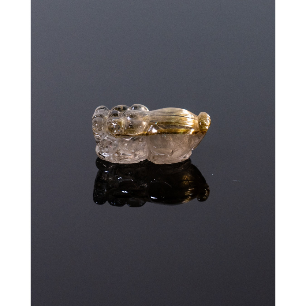 精緻迷你型奢華鈦晶貔貅-細節圖10