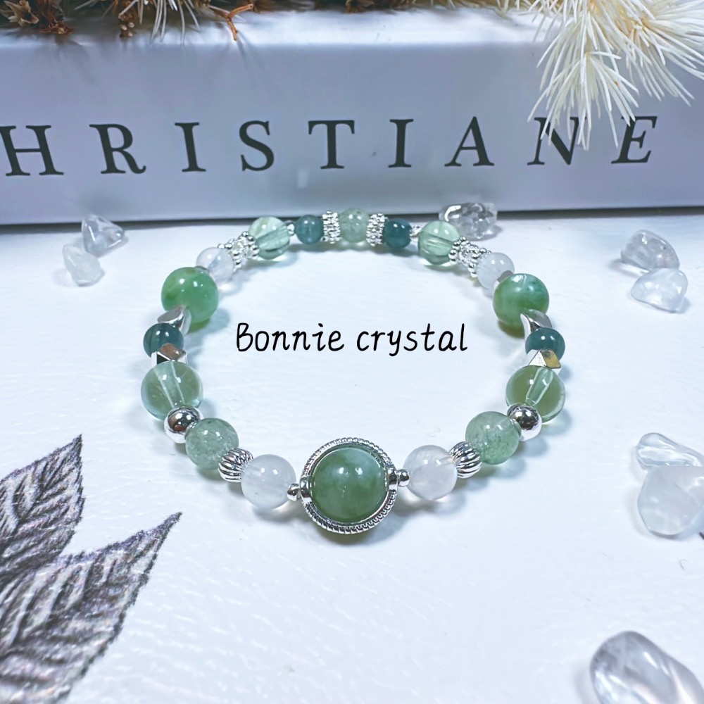 綠色系水晶手鍊
