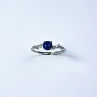 🌼青金石水晶戒指