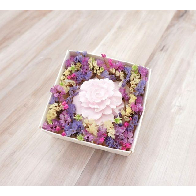 一草一木 手作皂~ 母親節康乃馨擴香石禮盒~送給媽媽最天然最美麗的香氛禮物-細節圖2