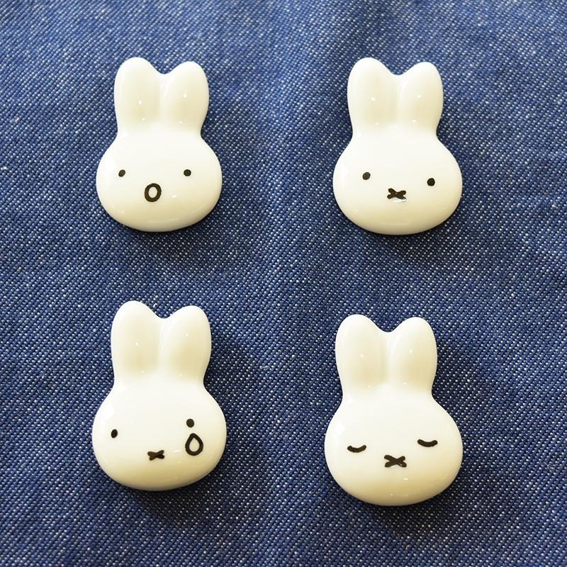 【一草一木】Miffy 米飛兔 瓷器筷架 紙鎮 擺飾 筷子 米菲兔 心情表情~-細節圖8