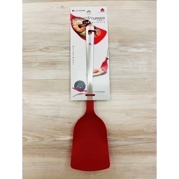 一草一木~AUX UCHICOOK 日本製日本設計/不沾桌設計/不沾鍋用耐熱矽膠鍋鏟 炒菜湯勺煎匙炒鏟 炒菜UCS12-細節圖2