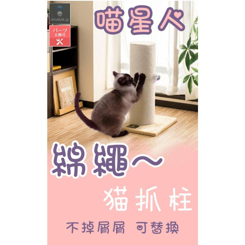 日本樂天銷售第一 貓抓板 猫抓柱 綿繩貓抓柱不掉屑/內芯可替換 大抓板 小抓板 貓抓 貓爪板 大貓型抓柱 大貓型抓板 抓