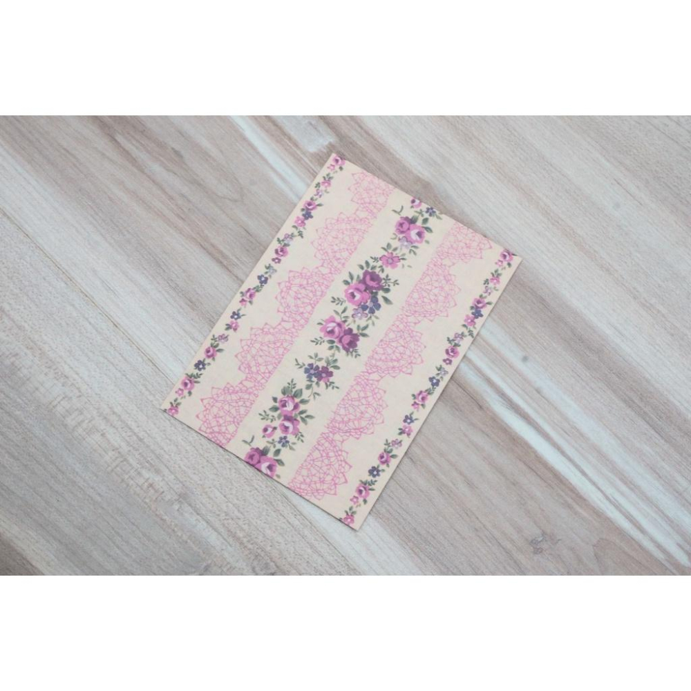 一草一木~拼布風格鄉村風格便簽/信紙/信封組-細節圖2