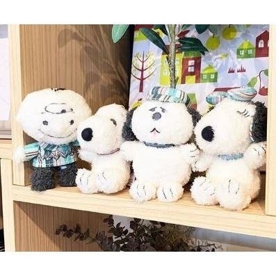 【一草一木】史努比snoopy 貝兒Belle 查理布朗 吊飾 鑰匙圈 包包掛飾 玩偶 復古版 日本正版~現貨在台中-細節圖8