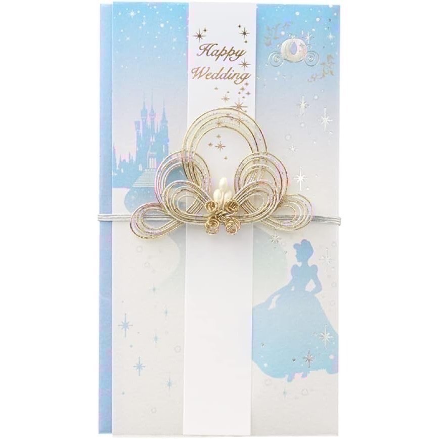 【一草一木】日本進口Disney迪士尼系列/米奇/白雪公主/仙杜瑞拉婚禮紅包袋信封袋 日系祝賀紅包袋-細節圖7