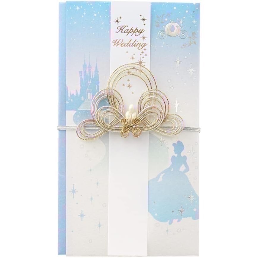 【一草一木】日本進口Disney迪士尼系列/米奇/白雪公主/仙杜瑞拉婚禮紅包袋信封袋 日系祝賀紅包袋-細節圖7