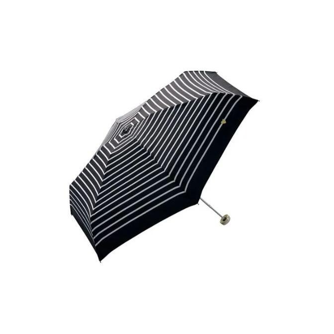 【一草一木】Wpc.日本高品質抗UV雨傘&陽傘~刺繡愛心藍色橫條紋款~保證正品~-細節圖6