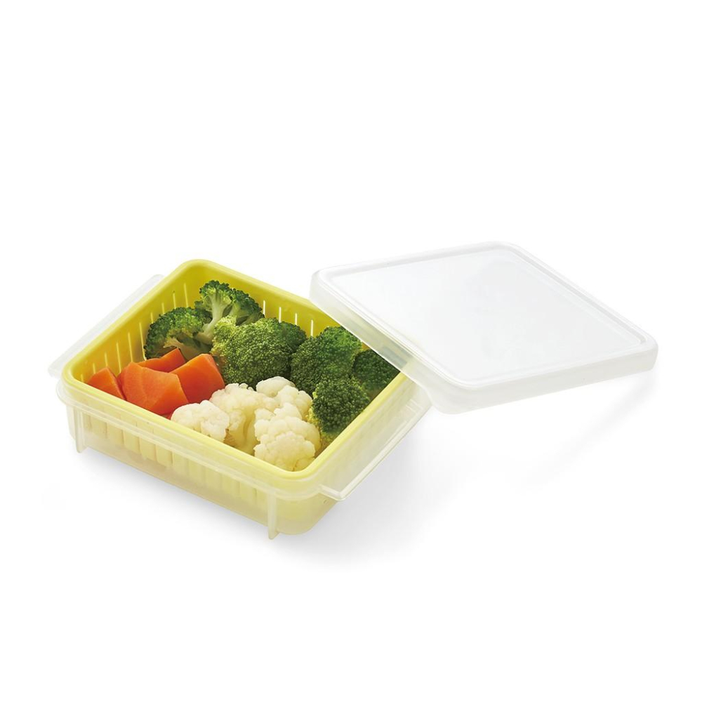 一草一木商行~日本進口冷凍保鮮盒.可直接維波加熱~超方便~一組同色兩個~隨機出貨-細節圖6