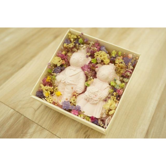 一草一木 手作皂∼初生彌月禮盒(平安淨身皂&擴香石禮盒)-細節圖5