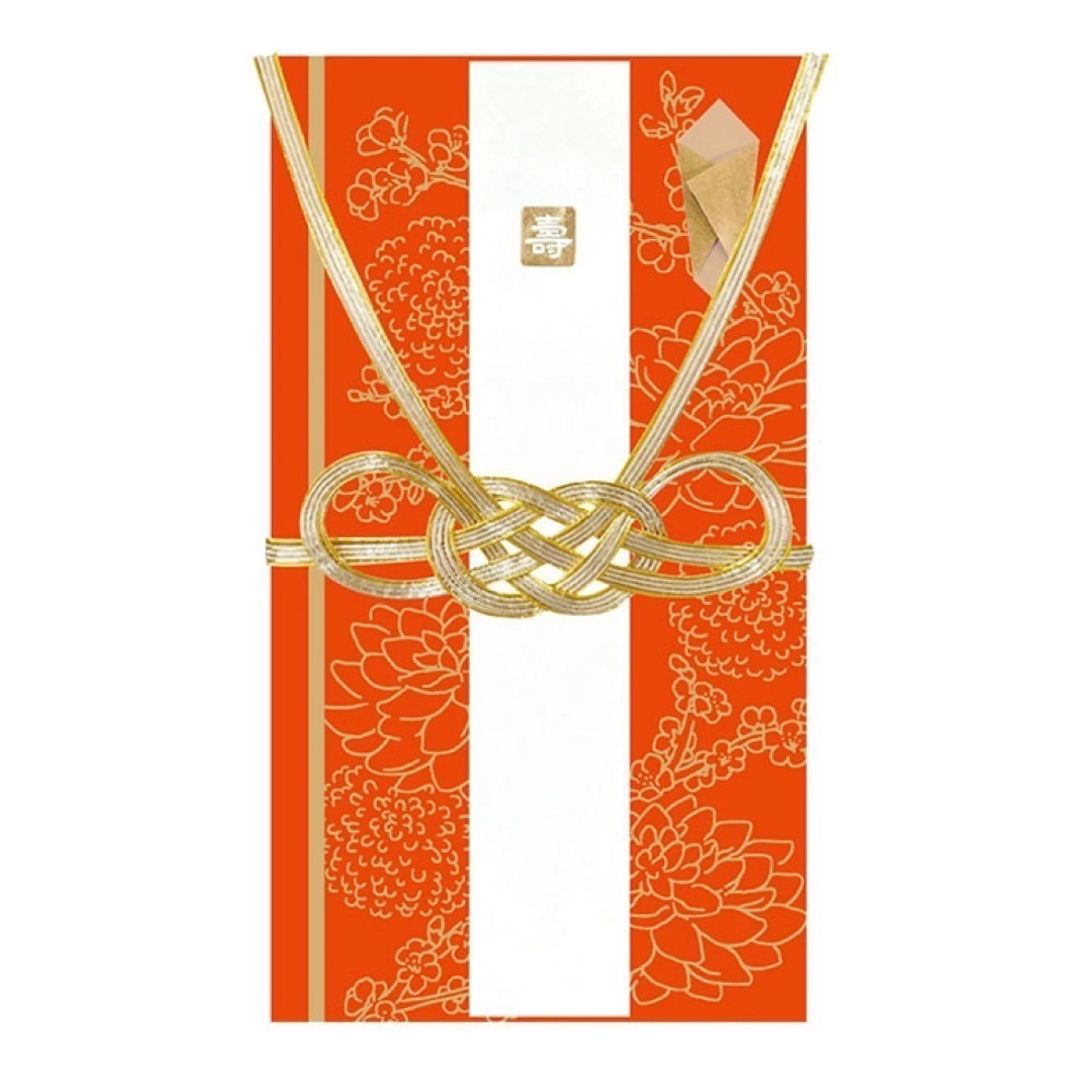 【一草一木】日本進口日式豪華精緻百花燙金 婚禮 紅包袋 生日 祝賀 紅包袋 過年紅包 禮金袋-細節圖5