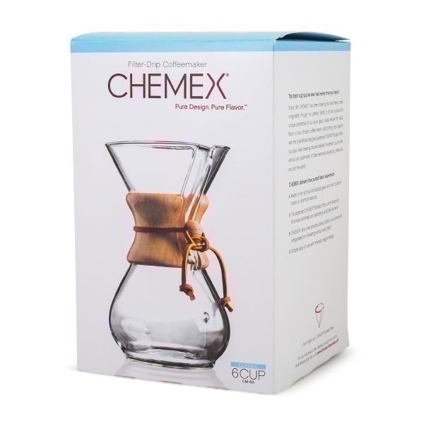 【一草一木】CHEMEX 三人份 六人份 CM-1C CM-6A木柄咖啡壺 咖啡濾紙FP-2 聖誕禮物 送禮-細節圖9