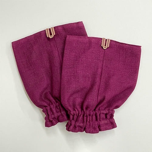 【一草一木】日本和風 廚房用袖套 料理/大掃除家事 好幫手 日本布 袖子防掉落 透氣性佳 速乾 蚊帳布-細節圖5