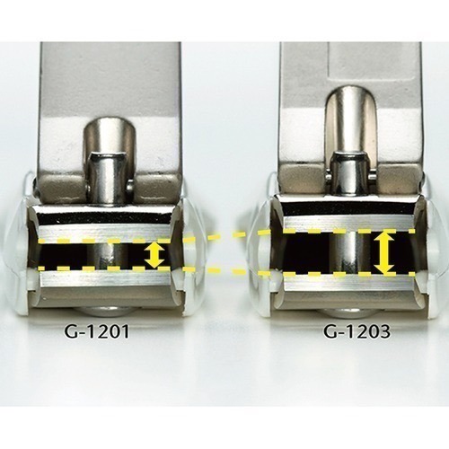 【一草一木】匠之技G-1203 GREEN B指甲剪 腳趾專用款 附廢甲收納盒 指甲不會亂飛 高度增寬 指甲刀-細節圖3