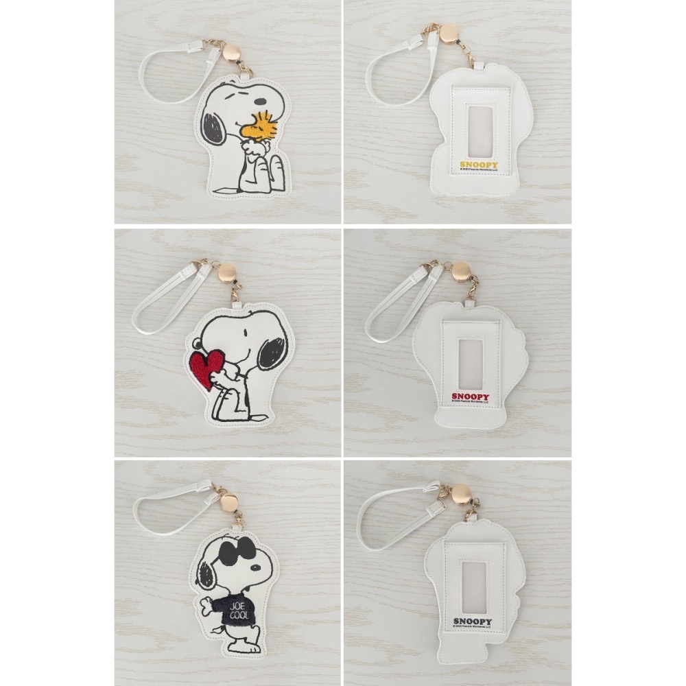 【一草一木】SNOOPY 史奴比 伸縮卡片夾 信用卡夾 交通卡 鑰匙圈 識別證 卡套 證件夾 卡套 卡夾 伸縮~現貨-細節圖4