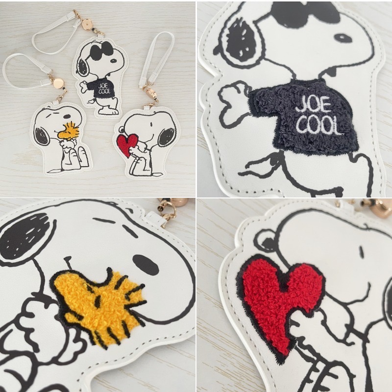 【一草一木】SNOOPY 史奴比 伸縮卡片夾 信用卡夾 交通卡 鑰匙圈 識別證 卡套 證件夾 卡套 卡夾 伸縮~現貨-細節圖5