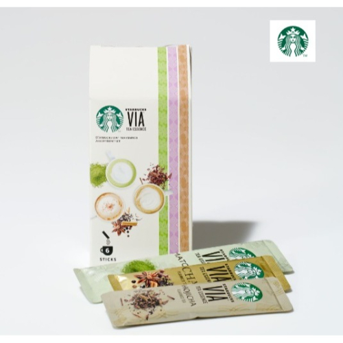 【星巴克】 日本Starstucks 抹茶 福吉茶 印度香料茶CHAI 三種綜合包 粉末即溶包 共6入 試飲包 季節限定