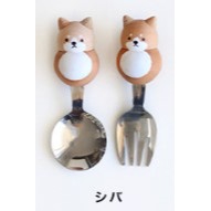 【一草一木】日本製Grapport Plumpy kid 兒童 動物造型 木柄 餐具 叉子 湯匙 全新品 共四款-細節圖9
