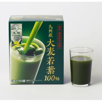 【盛花園】日本九州產100%大麥若葉青汁(50入/組)~日本原裝新包裝