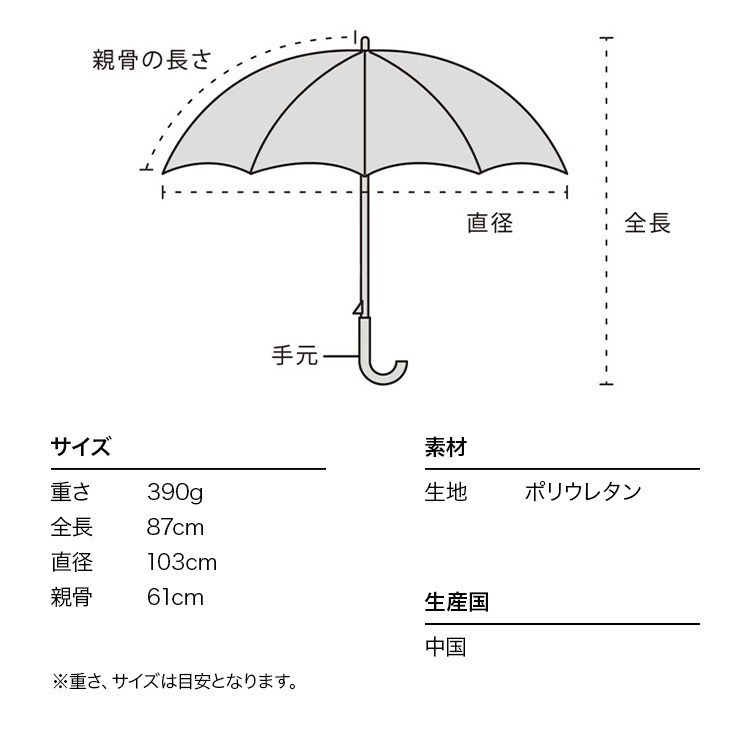 【一草一木】日本Wpc. 酒精水墨透明 塑膠 直立傘 自動傘 輕量 長傘 直傘單手開 雨傘 精緻 質感  大尺寸-細節圖3