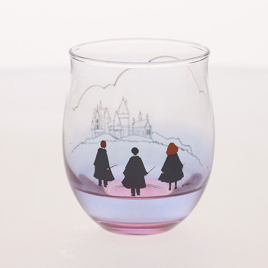 哈利波特 Harry Potter  Looking Forward日本製漸變色玻璃杯 質感超棒 超美 值得收藏-細節圖3