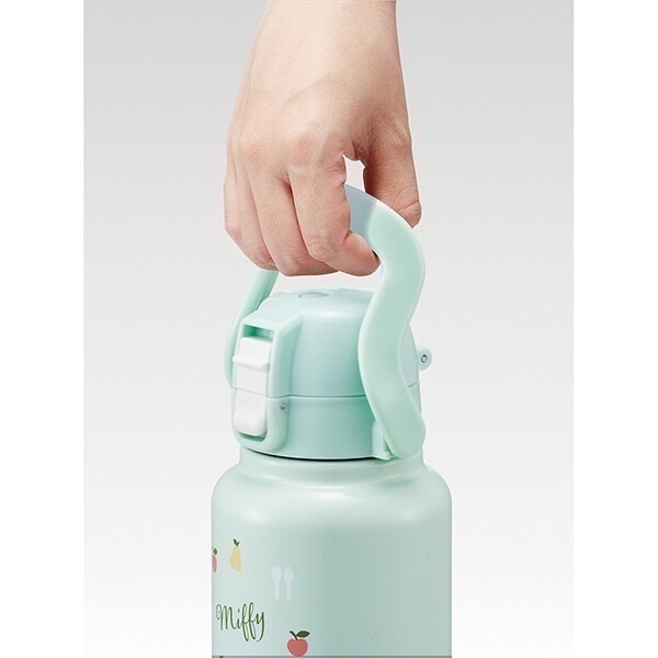 【一草一木】Skater日本Miffy米飛兔 米菲 保溫瓶  寬口徑手提 水直飲壺1000ml 水壺 保溫杯 隨行杯-細節圖4