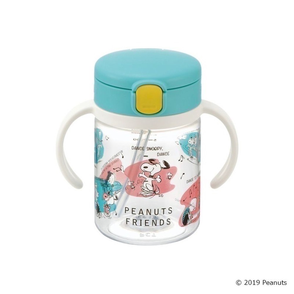 【一草一木】Richell 利其爾SNOOPY  隨身吸管水杯(200ml/320ml) 吸管水杯 學習杯 煮沸消毒-規格圖8