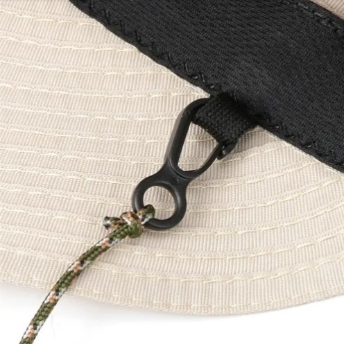 【一草一木】小顏效果遮陽帽 可調頭圍 附綁繩 可折疊 可洗衣機清潔 夏日必備 帽子 防曬 防吹走 運動 郊遊 方便收納-細節圖5