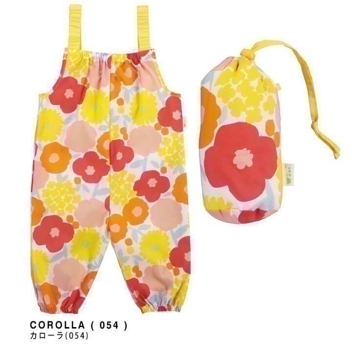 【一草一木】日本 WPC 兒童戲水玩沙防水防紫外線吊帶褲畫畫衣 戲水 可調節 防水 吊帶褲 玩水褲 沙灘褲 遊戲服-規格圖5