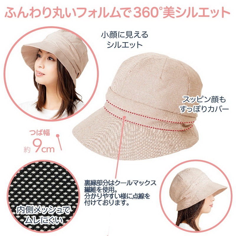 【一草一木】UV CUT 小顏效果 抗UV 遮光率99% 帽子 抗紫外線 遮陽帽 透氣涼感 吸水速乾 漁夫帽 可摺可洗-細節圖4