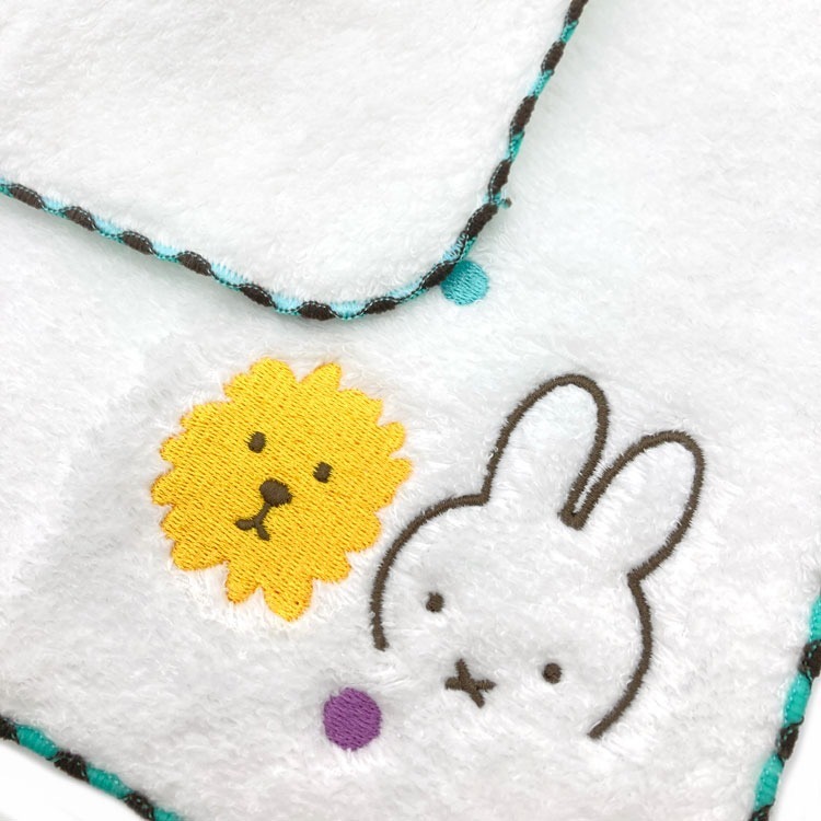 【一草一木】日本 miffy 米飛兔 米菲兔 超柔軟 超澎鬆 觸感極佳 刺繡 綿100% 手帕 毛巾 手巾 多款可選-細節圖5