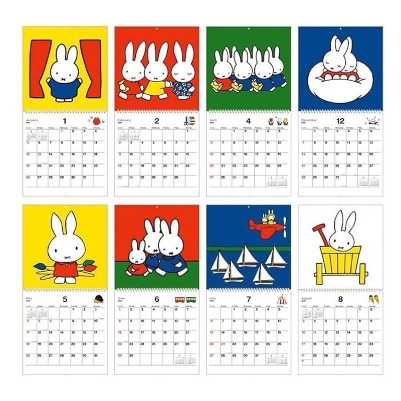 【一草一木】miffy 2025 米飛兔 掛曆 行事曆 年曆桌曆 學校 送禮 筆記 月曆 日曆~24.09~25.12-細節圖4