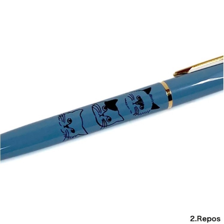 【松尾美雪】松尾ミユキ 貓咪原子筆 日本製 Miyuki Matsuo極細0.5mm油性原子筆-規格圖7