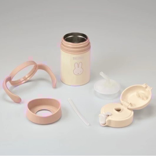 【膳魔師】預購! miffy 米奇 米妮 保冷杯 魔法瓶 250ml 吸管式保冷杯 方便攜帶 學習杯 雙手可握拿-細節圖7