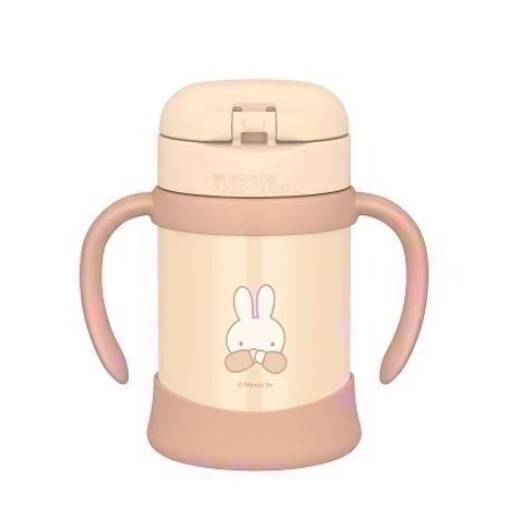 【膳魔師】預購! miffy 米奇 米妮 保冷杯 魔法瓶 250ml 吸管式保冷杯 方便攜帶 學習杯 雙手可握拿-細節圖4